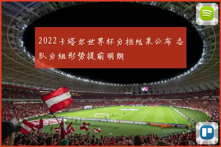 2022卡塔尔世界杯分档结果公布 各队分组形势提前明朗